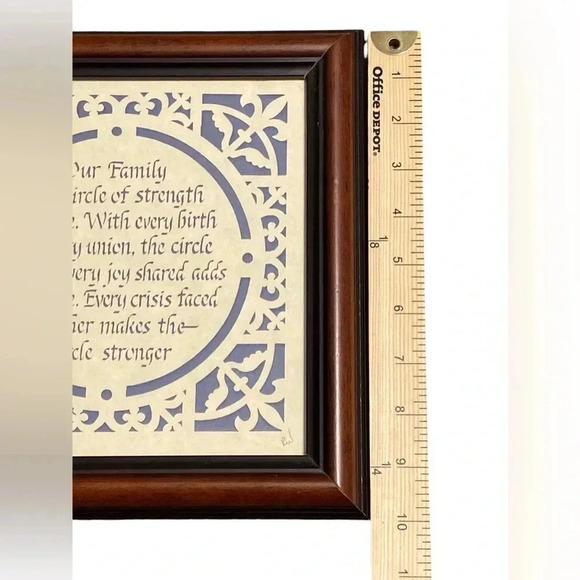 ✂️ Beautiful “Family” frame ✂️ - Picture 3 of 5